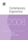 Contemporary Ergonomics 2008 : Proceedings of the International Conference on Contemporary Ergonomics (CE2008), 1-3 April 2008, Nottingham, UK - eBook