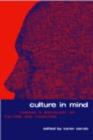Culture in Mind : Toward a Sociology of Culture and Cognition - eBook