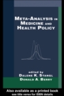 Meta-Analysis in Medicine and Health Policy - eBook