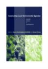 Constructing Local Environmental Agendas : People, Places and Participation - eBook