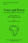 Voice and Power - eBook