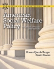 American Social Welfare Policy : A Pluralist Approach, Brief Edition - Book
