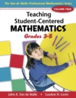 Teaching Student-Centered Mathematics : Grades 3-5 - Book