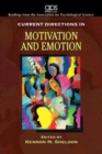 Current Directions in Motivation and Emotion for Motivation : Biological, Psychological, and Environmental - Book
