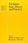 Exchange Rate Theory and Practice - Book