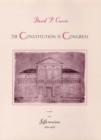 The Constitution in Congress: The Jeffersonians, 1801-1829 - Book