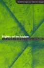 Rights of Inclusion : Law and Identity in the Life Stories of Americans with Disabilities - Book
