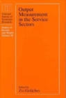 Output Measurement in the Service Sectors - Book
