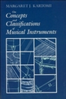 On Concepts and Classifications of Musical Instruments - Book