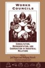 Works Councils : Consultation, Representation, and Cooperation in Industrial Relations - eBook