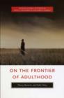 On the Frontier of Adulthood : Theory, Research, and Public Policy - eBook