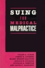 Suing for Medical Malpractice - Book