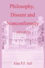 Philosophy, Dissent and Nonconformity : 1689-1920 - Book