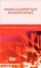 Advances in Monetary Policy and Macroeconomics - Book