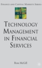 Technology Management in Financial Services - Book