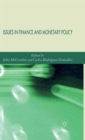 Issues in Finance and Monetary Policy - Book
