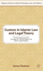 Custom in Islamic Law and Legal Theory : The Development of the Concepts of ?Urf and ??dah in the Islamic Legal Tradition - Book