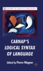 Carnap's Logical Syntax of Language - Book
