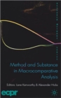 Method and Substance in Macrocomparative Analysis - Book