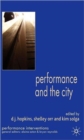 Performance and the City - Book