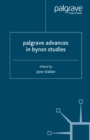 Palgrave Advances in Byron Studies - eBook