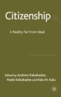 Citizenship : A Reality Far From Ideal - Book
