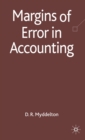 Margins of Error in Accounting - Book