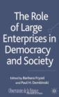 The Role of Large Enterprises in Democracy and Society - Book