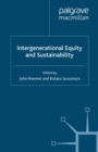 Intergenerational Equity and Sustainability - eBook