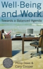 Well-Being and Work : Towards a Balanced Agenda - Book