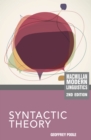 Syntactic Theory - Book