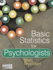 Basic Statistics for Psychologists - Book