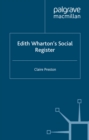 Edith Wharton's Social Register : Fictions and Contexts - eBook