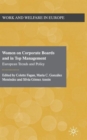 Women on Corporate Boards and in Top Management : European Trends and Policy - Book