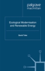 Ecological Modernisation and Renewable Energy - eBook