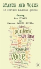 Stance and Voice in Written Academic Genres - Book