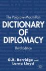 The Palgrave Macmillan Dictionary of Diplomacy - Book
