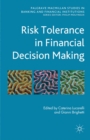Risk Tolerance in Financial Decision Making - eBook