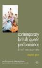 Contemporary British Queer Performance - Book