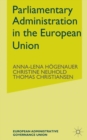 Parliamentary Administrations in the European Union - Book