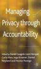 Managing Privacy through Accountability - Book