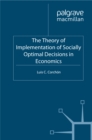 The Theory of Implementation of Socially Optimal Decisions in Economics - eBook