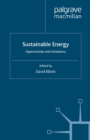 Sustainable Energy : Opportunities and Limitations - eBook