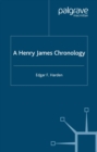 A Henry James Chronology - E. Harden