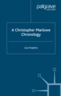 A Christopher Marlowe Chronology - eBook