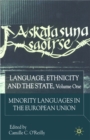 Language, Ethnicity and the State, Volume 1 : Minority Languages In The European Union - eBook