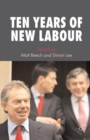 Ten Years of New Labour - Book