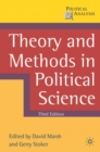 Theory and Methods in Political Science - Book
