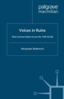 Voices in Ruins : West German Radio across the 1945 Divide - eBook