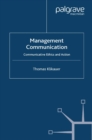 Management Communication : Communicative Ethics and Action - eBook